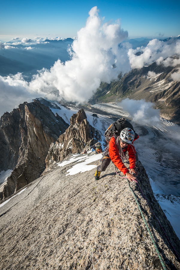 pointe-segogne mountain photographer - pointe Alexandre Buisse