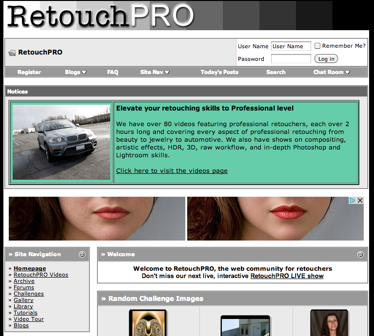 Retouch Pro photoshop skills