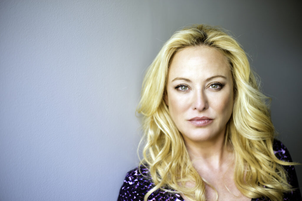 portrait of a blonde woman