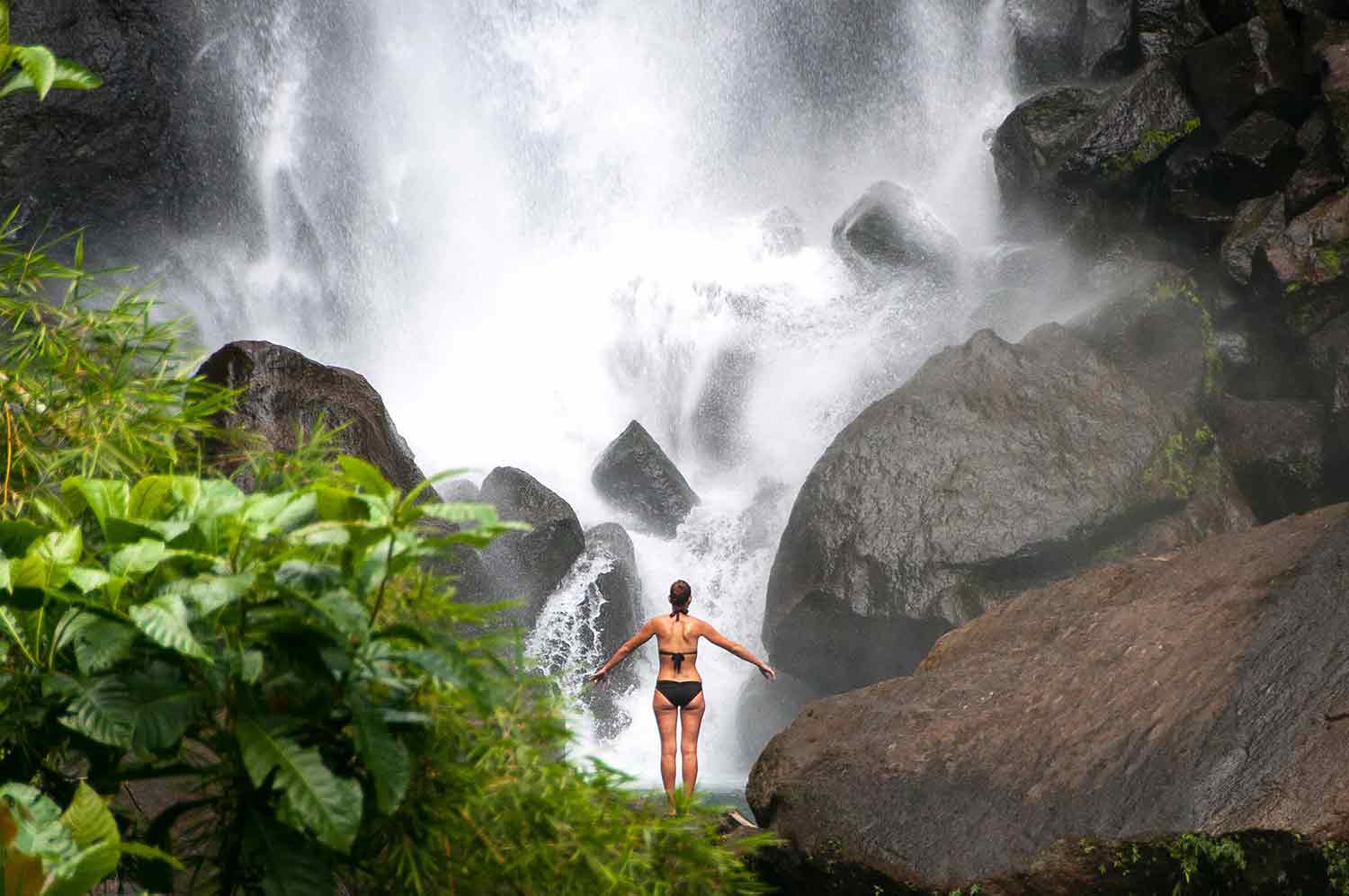 Waterfall. Capture by Gary Arndt