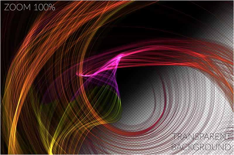 transparent overlay