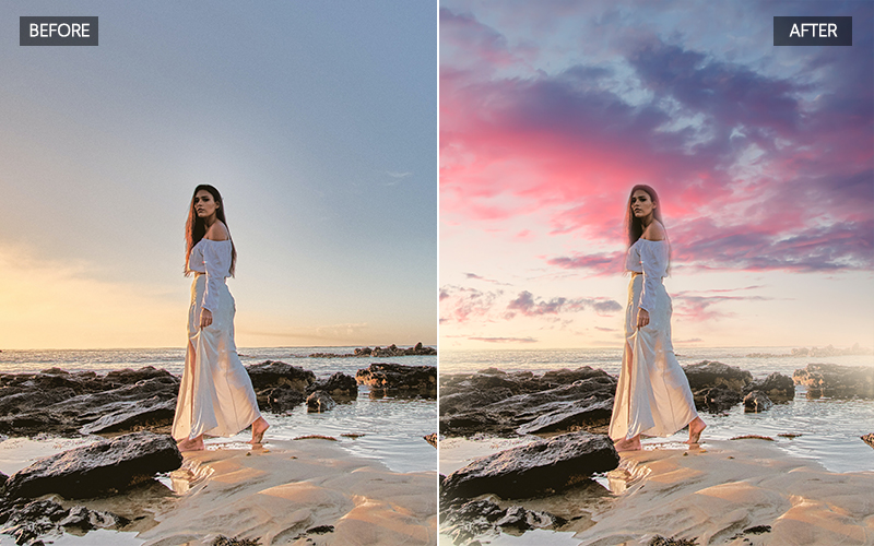 dreamy sky overlays
