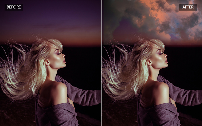 stormy sky overlays