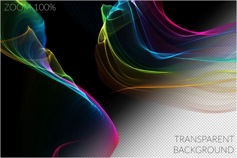 rainbow overlays