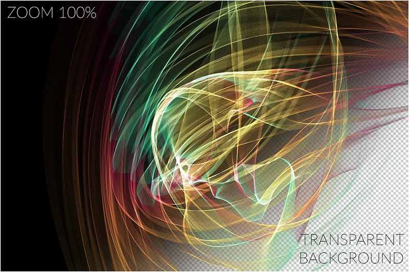transparent overlay