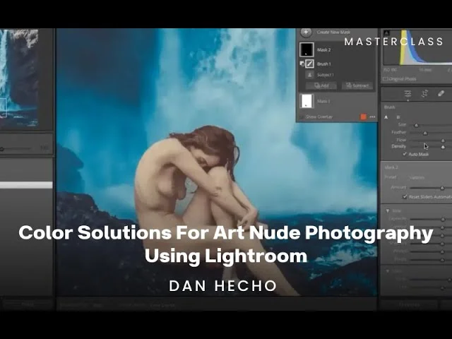 color grading for nude photography