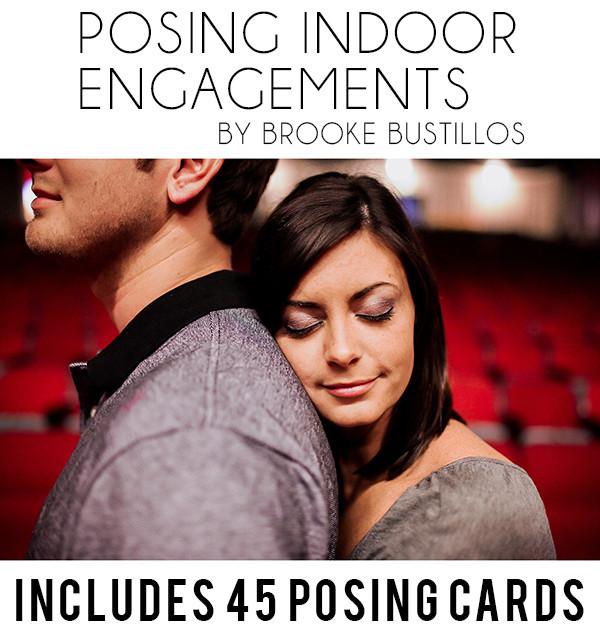 Engagement posing cards for photographer