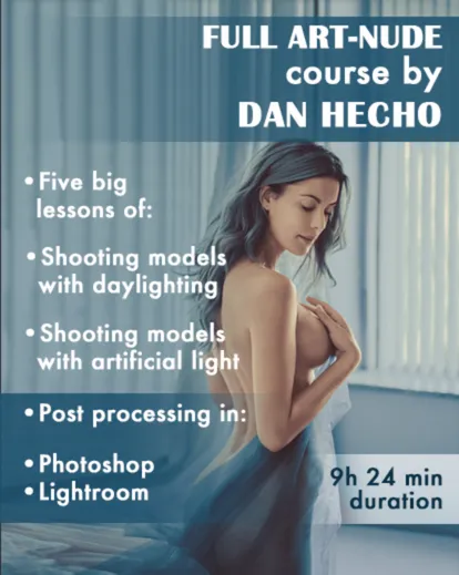A woman posing for boudoir photoshoot, The Complete Nude Boudoir Photography Course