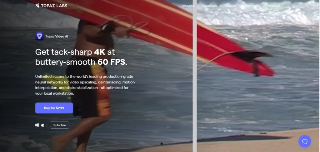 AI video editor