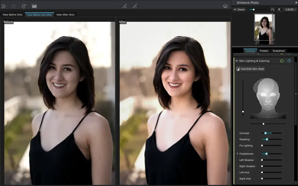 Ai enhanced picture