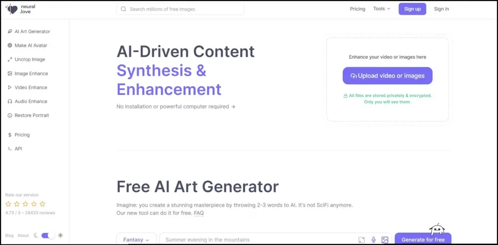 neural love AI