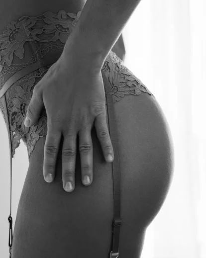 Artistic butt boudoir selfies captured with dramatic shadows and flattering angles