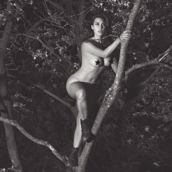 Kim Kardashian Naked