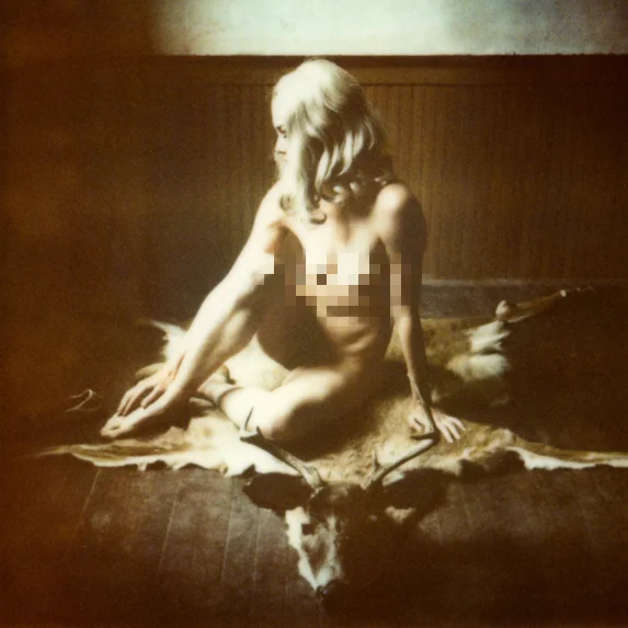 Nude model vintage photo