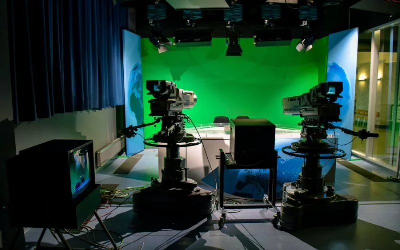 usage of green screen photography
