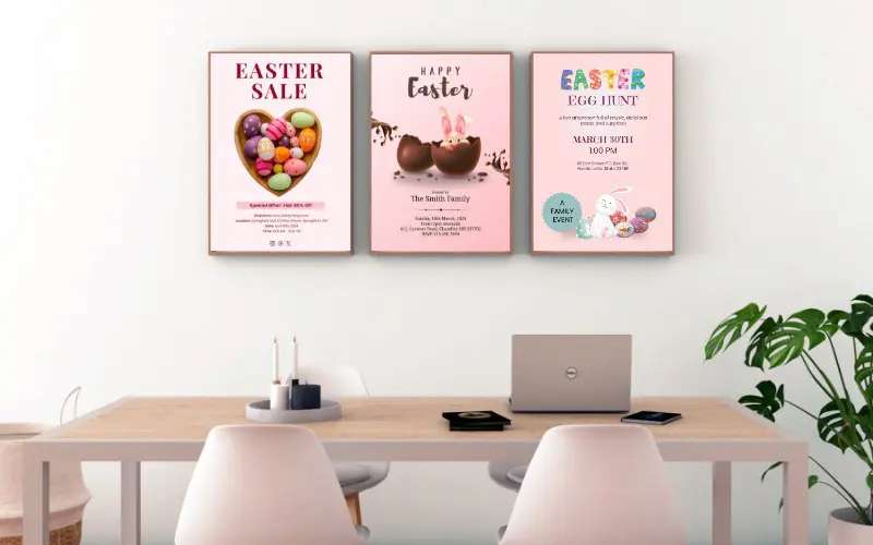 template mockup