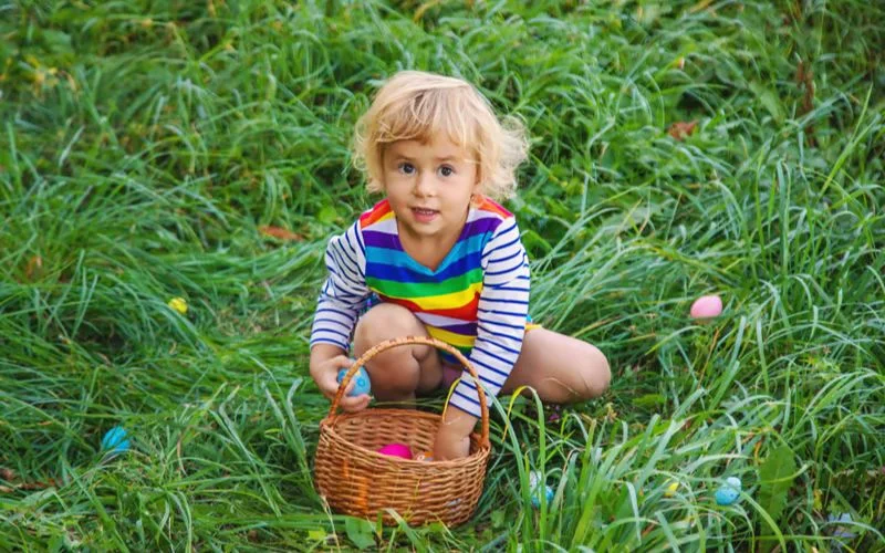 egg hunt photo