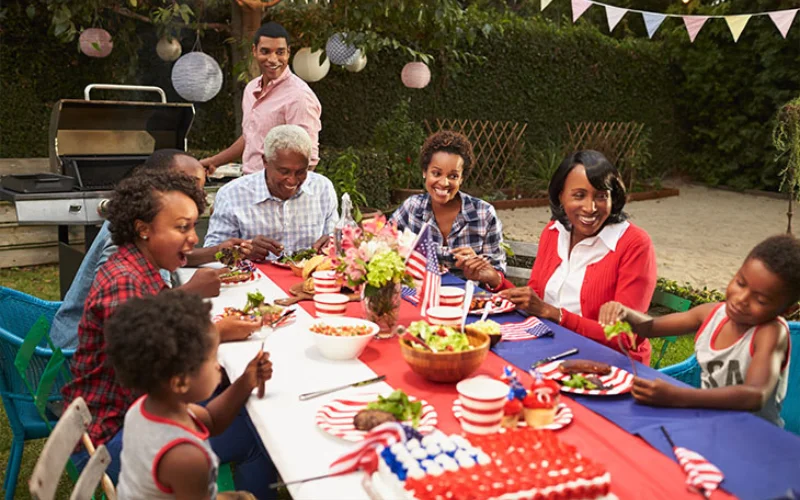 picnic with family