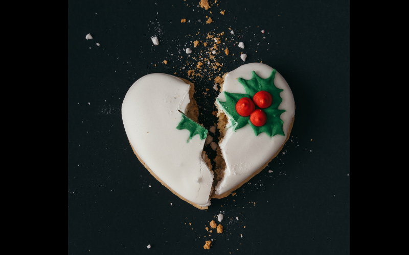 Cake message divorce photoshoot idea with humorous and symbolic breakup celebration theme