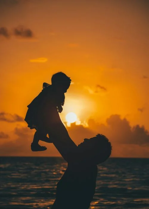 fathers day photoshoot at the sunset