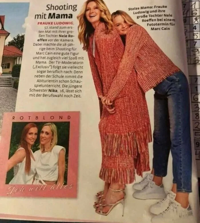 two women posing - Photoshop fails