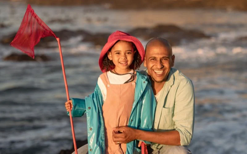 cute father daughter photography poses