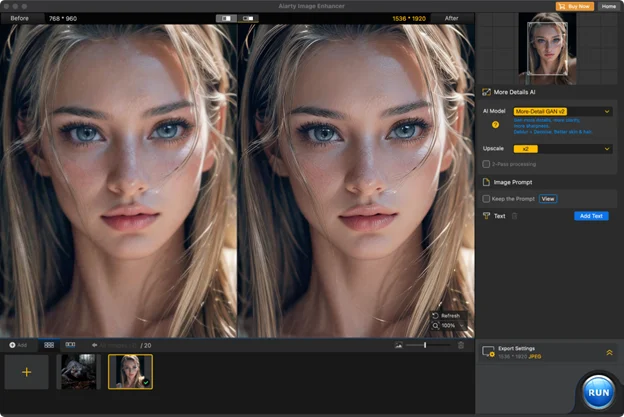 Aiarty Image Enhancer, best software to restore old photos, AI Image Enhancer