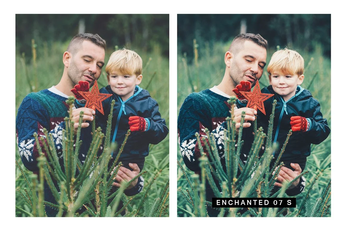 father with son