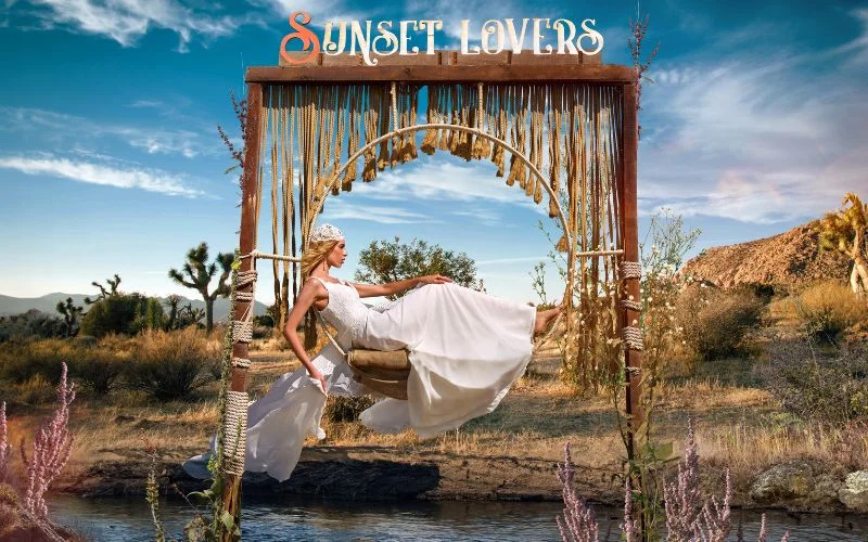 Use Photoshop compositing techniques to replace backgrounds and create dramatic wedding scenes.
