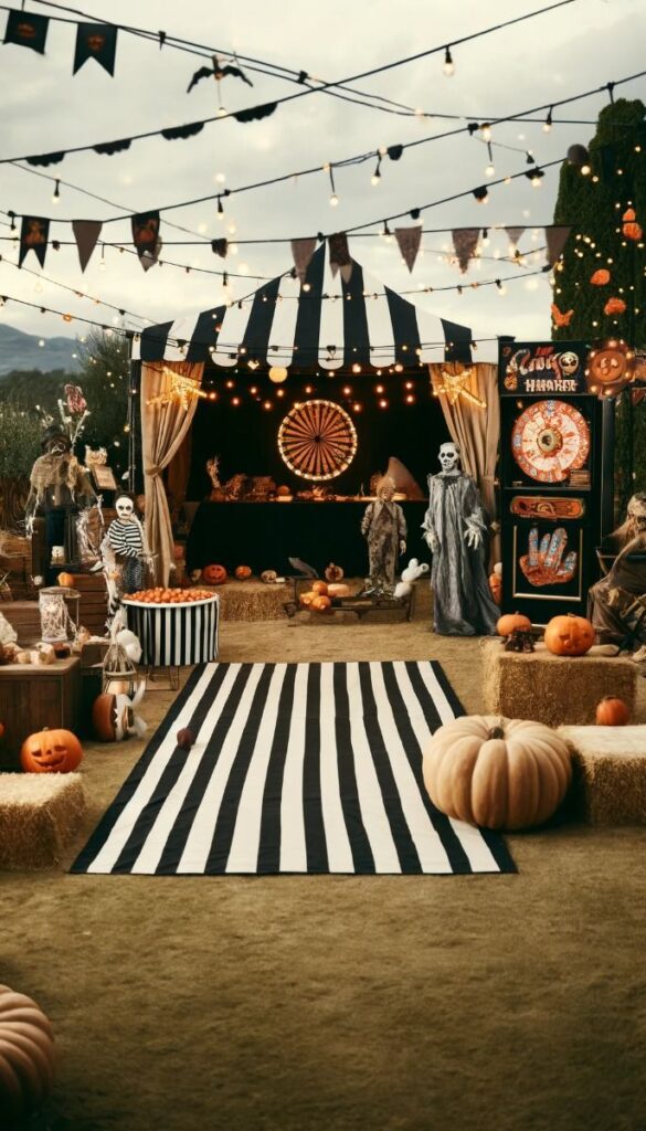 scary carnival decoration