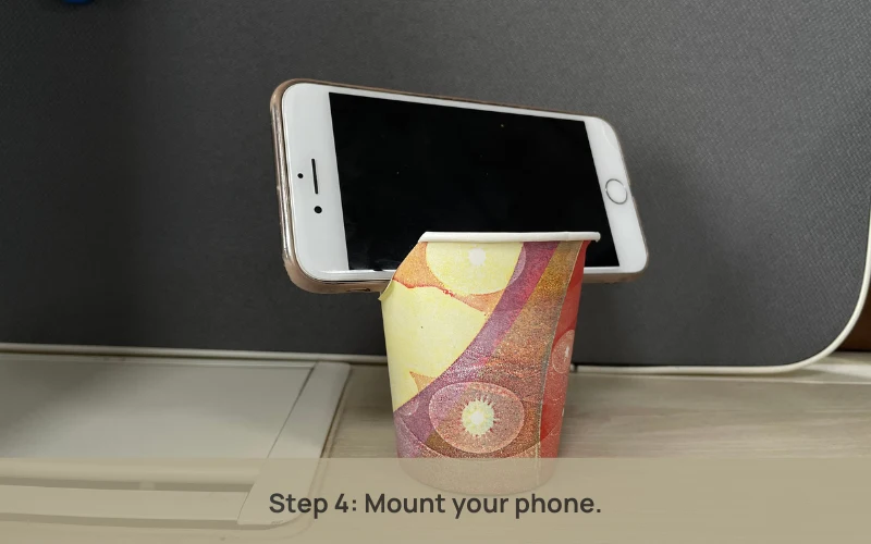 Mounting phone
