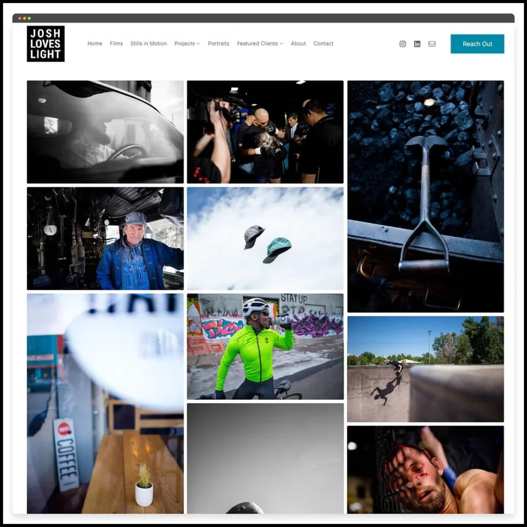 Joshua Cook website