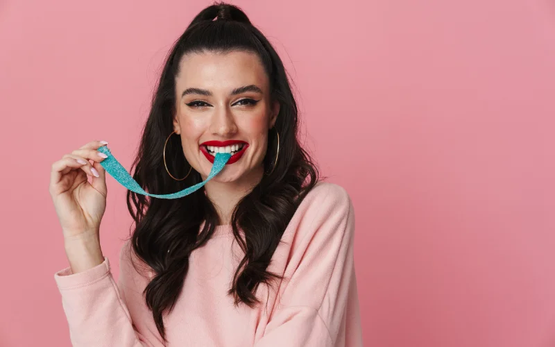 Bright confident smile highlighting clean teeth and healthy appearance in portraits
