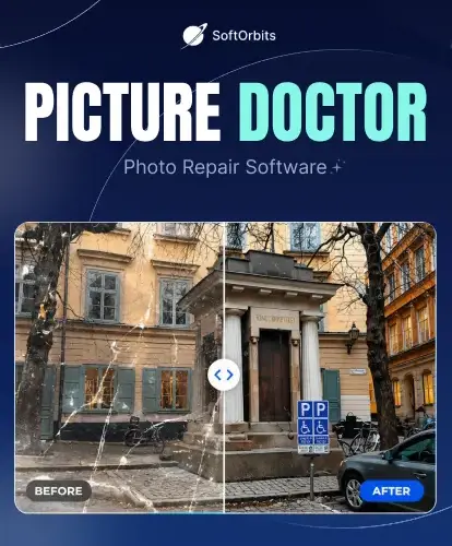 Picture Doctor - Picture restoration software feature image